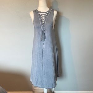 B28 Altar’s State sleeveless cross front dress